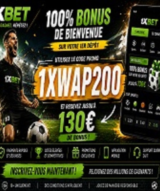 avatar code promo 1xbet 2027