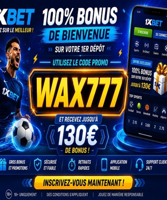 avatar Code promo 1xBet